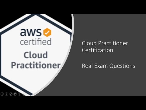 AWS Cloud Practitioner Certification Real Exam Questions Full Course