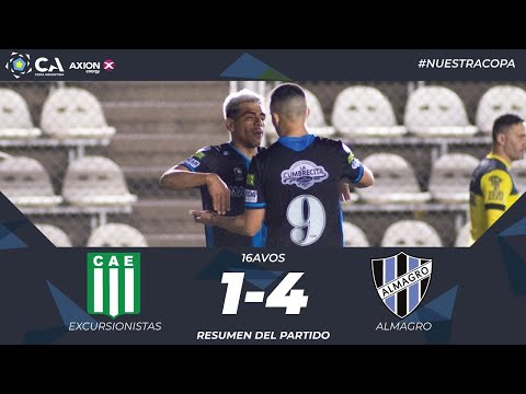 16avos: Excursionistas 1 - Almagro 4