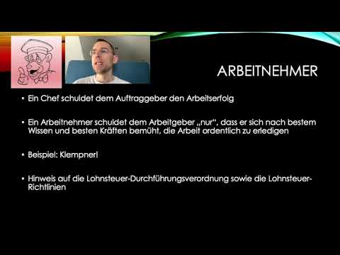Arbeitgeber - Arbeitnehmer - Arbeitslohn