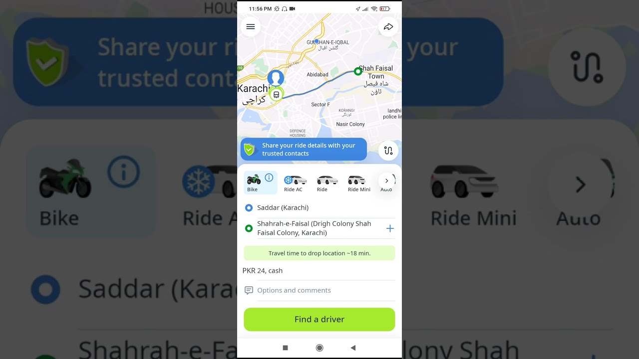 how to book a ride in indriver | Indriver app kaise use kare