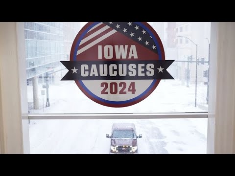 Schneesturm wirbelt Vorwahlen in Iowa durcheinander: Kandidaten sagen Wahlkampfauftritte ab