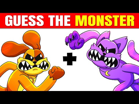 Guess The Monster By Voice & Emoji | Poppy Playtime Chapter 3 Animation | Dogday, Catnap