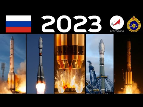 Rocket Launch Compilation 2023 - Russian Rockets