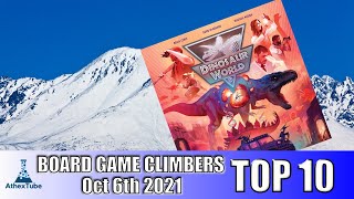 Top 10 Board Game Climbers for Week Ending in October 13th 2021