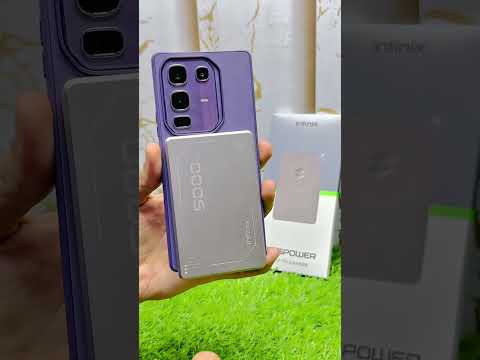 Infinix Note 50 Pro 8/256GB & 5200MAH with Wireless Power bank 🔥💖#viralvideo #smartphone #video