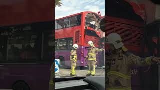 13 taken to hospital after traffic accident involving 2 buses, 1 car in Tampines
