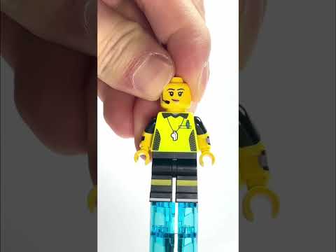 Lego Minifigures 71037 Series 24 _ Football Referee(col411) #Lego #minifigures