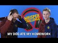 ?? WHISPER CHALLENGE: TER STEGEN VS DE JONG