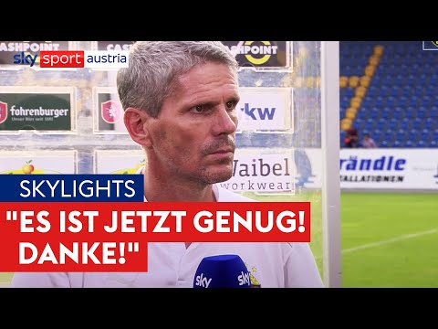 "Es war recht minimalistisch angelegt" - "Ja!" | Skylights Runde 4 - ADMIRAL Bundesliga