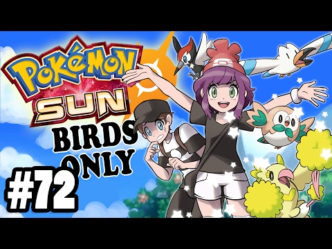 POKEMON SUN - BIRDS ONLY! - Is Porygon a bird? - Pt. 72