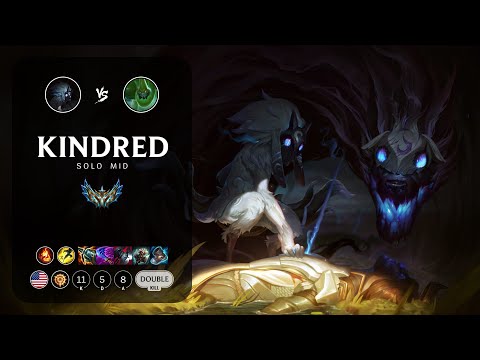 Kindred Mid vs Zac - NA Challenger Patch 12.23