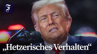 Trump droht US-Demokraten mit Todesstrafe