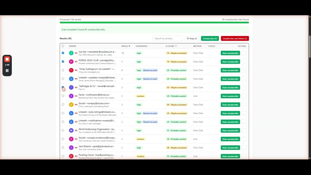 ClearMyInbox video preview