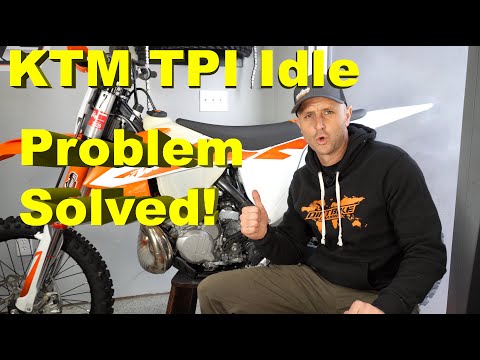 KTM TPI Problem? Air Screw and IDLE for KTM Stroke TPI Bikes Explained