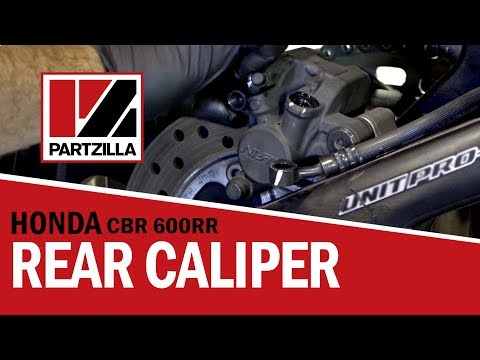 Rear Brake Caliper Rebuild on a Honda CBR 600 RR | Partzilla.com