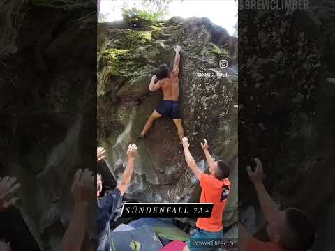 Sündenfall 7A+ / V7 - Magic Wood, Switzerland