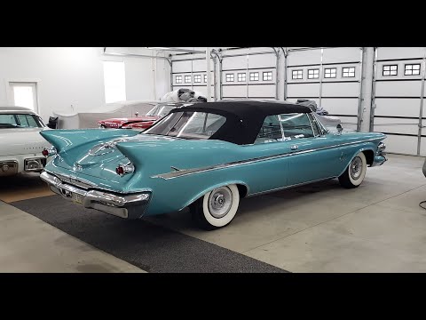 1961 Imperial Crown Convertible.