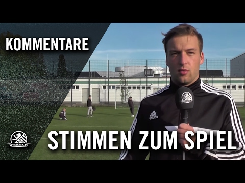 Die Stimmen zum Spiel (VfB Fortuna Biesdorf - DJK SW Neukölln, Landesliga, Staffel 1) | SPREEKICK.TV