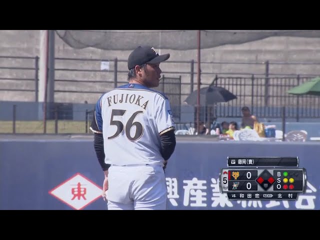 【ファーム】ファイターズ・藤岡 5回まで無失点の好投で援護を待つ!! 2018/8/26 F-G(ファーム)