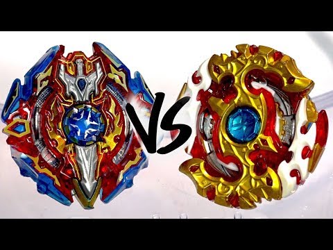 BATTLE: Spriggan Requiem .0.Zt VS Sieg Xcalibur .1.Ir - Beyblade Burst God/Evolution