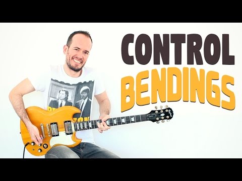 Cómo CONTROLAR los BENDINGS de Guitarra Eléctrica