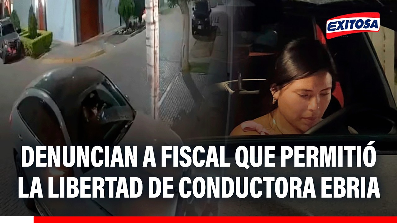 🔴🔵 Denuncian a Fiscal que permitió la libertad de conductora ebria implicada en atropello