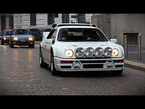 Sunday Classic Car meeting in Milan | Peugeot 205 T16, Ford RS200 & More!