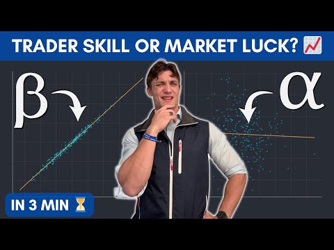 Trader Skill or Market Luck?  Quant Explains Alpha in 3 Minutes