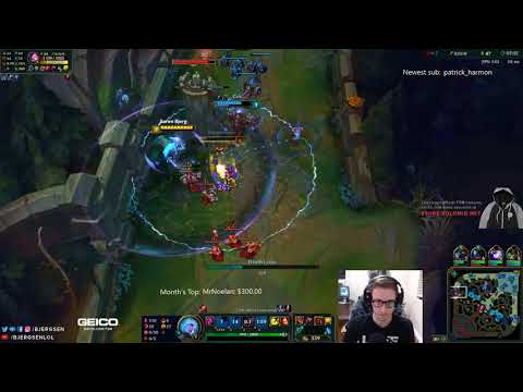 TSM Bjergsen Katarina vs Oriana mid pre Season 8 Full HD