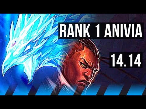 ANIVIA vs LUCIAN (MID) | Rank 1 Anivia, 5k comeback, 800+ games, Dominating | NA Challenger | 14.14