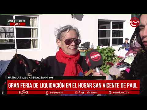 Gran feria de liquidación en el hogar San Vicente de Paul-ELONCE-05/09/2026