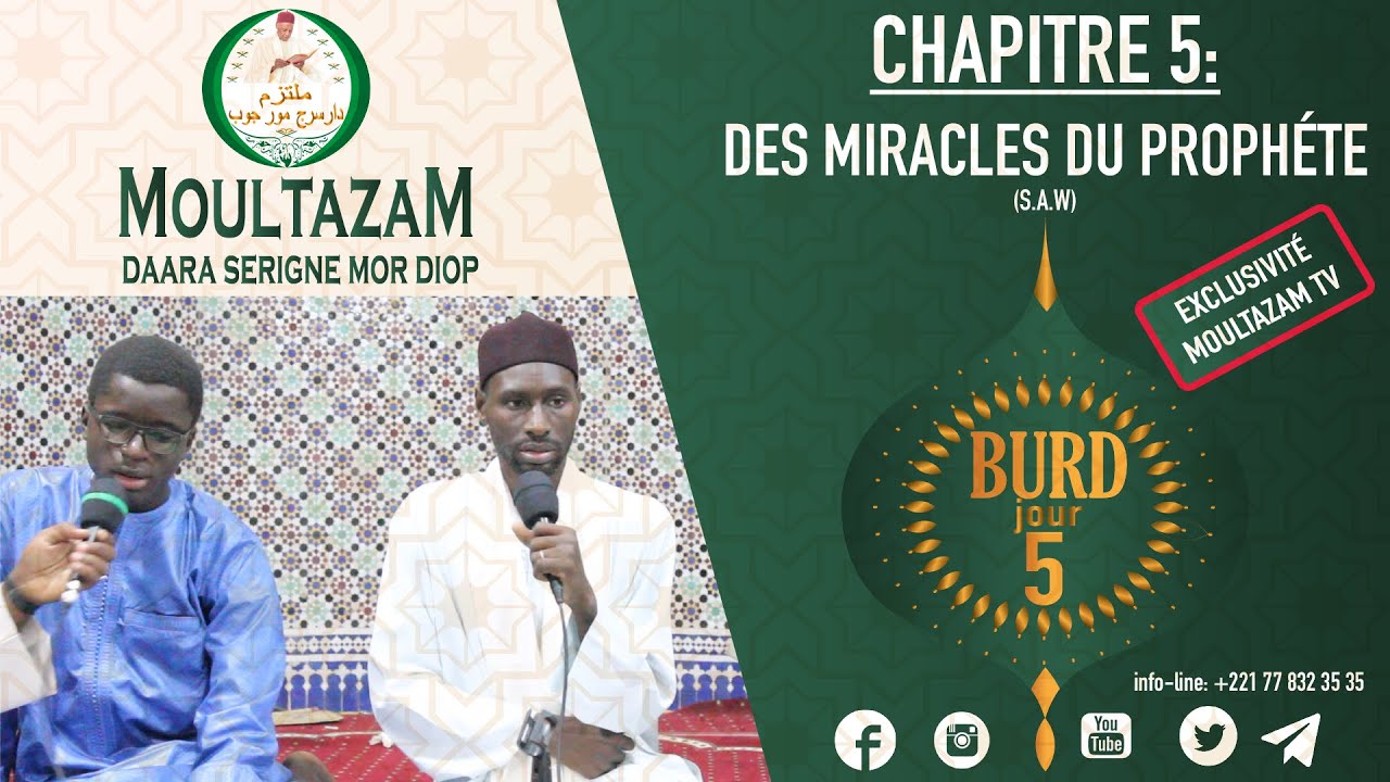 BURD DAARA SERIGNE MOR DIOP: Chapitre 5