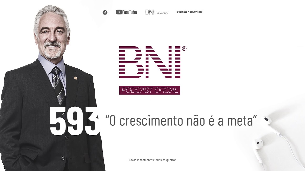 Podcast BNI Brasil | #593 - O crescimento não é a meta