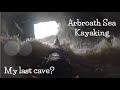 Sea Kayaking Arbroath Cliffs - The Last Cave Of My Journey?