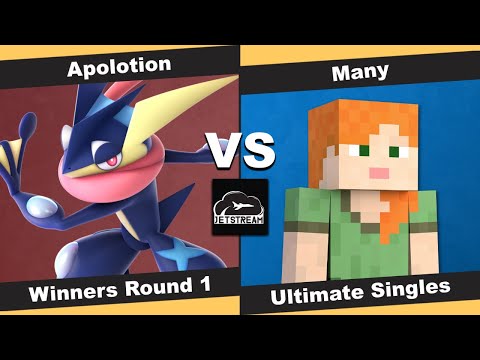 Quarantainment 62 Winners R1 - Apolotion (Greninja) Vs Many (Alex) - SSBU