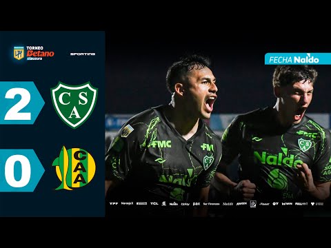 SARMIENTO 2 - 0 ALDOSIVI | Resumen del partido | #TorneoBetano Clausura 2025
