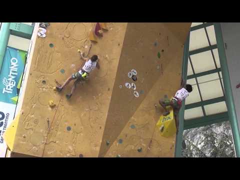 Rock Master 2014 - Lead Onsight - Sachi Amma, Magdalena Röck