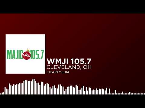 WMJI Cleveland, OH "Majic 105.7" Legal ID [Christmas Music](11/9/24)