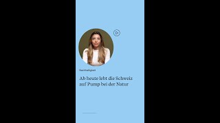 Ab heute lebt die Schweiz auf pump