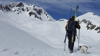 My First Time Backcountry Ski Touring - Canadian Rockies Van Life