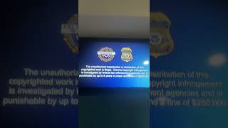 FBI Warning Screen (2011-2021)