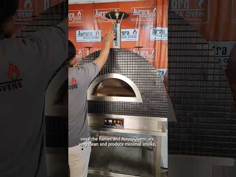 tutorial how to use the flue valve in aurora pizza ovens