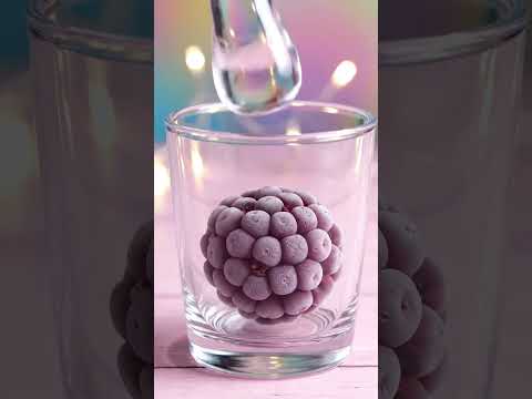 Crushing frozen marionberries ASMR
