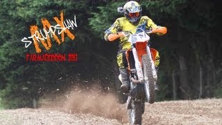 preview picture of video 'Strumpshaw MX - 5th Oct 2013 - Video 1 - Farmageddon - KTM 250 XC-F - Gopro HD'