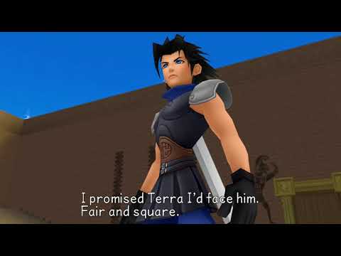 Kingdom Hearts Birth by Sleep Final Mix Theater Mode Scene 226- Friendship Between Boys