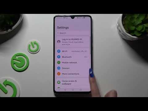 How to Turn On/Off Auto Brightness on HUAWEI Mate 20 X
