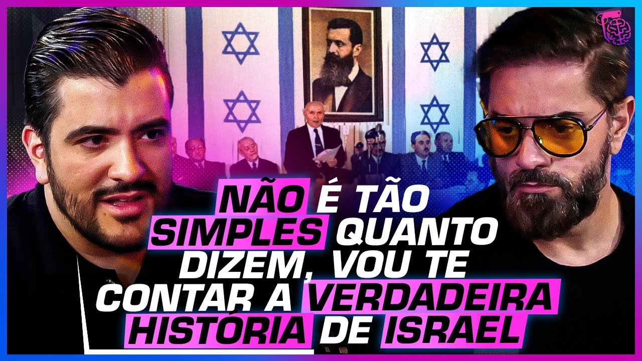 AULA COMPLETA sobre o SIONISMO ISRAELENSE - JÚLIO CÉSAR (SALA DE GUERRA)