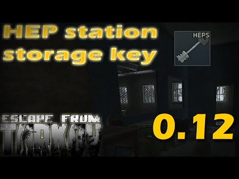 Escape From tarkov - 0.12 - Key to HEP station storage - Door Location