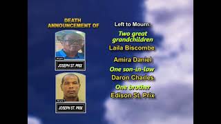 Joseph St. Prix ~ Medium Obituary