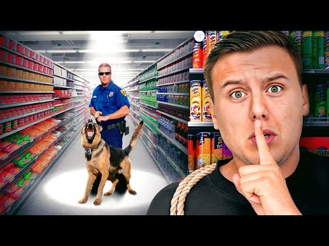 Pase la Noche Escondido en Un Súpermercado